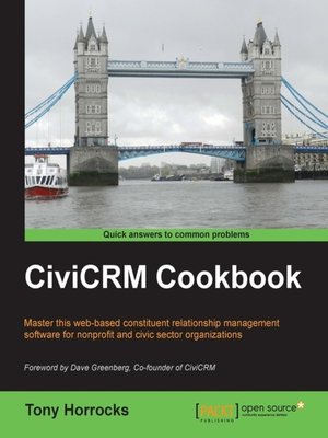 cover image of CiviCRM Cookbook